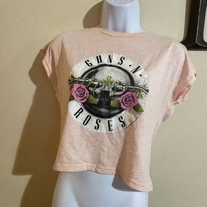 Guns N roses crop top